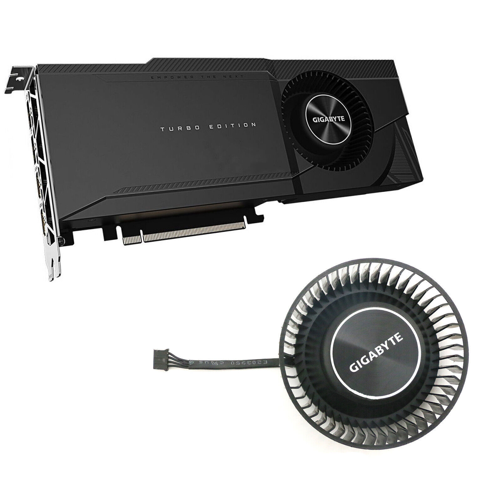 Replacement Cooling Fan Radiator Fan fit for Gigabyte RTX3090 3080TI 3080 TURBO