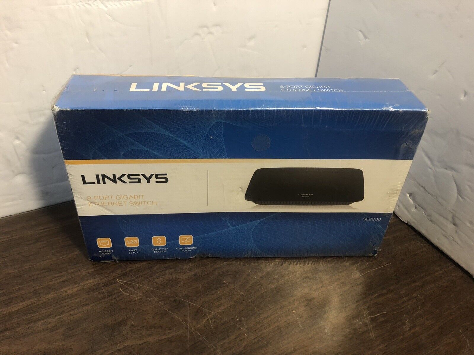 Linksys 8 Port Gigabit Ethernet Switch SE2800