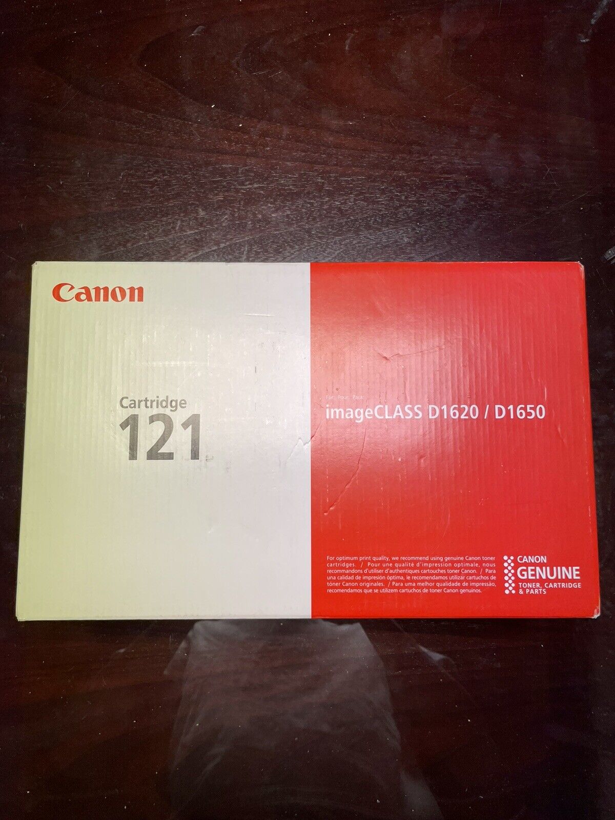 Canon 121 Genuine Toner Cartridge - Black (3252C001) Brand New Sealed