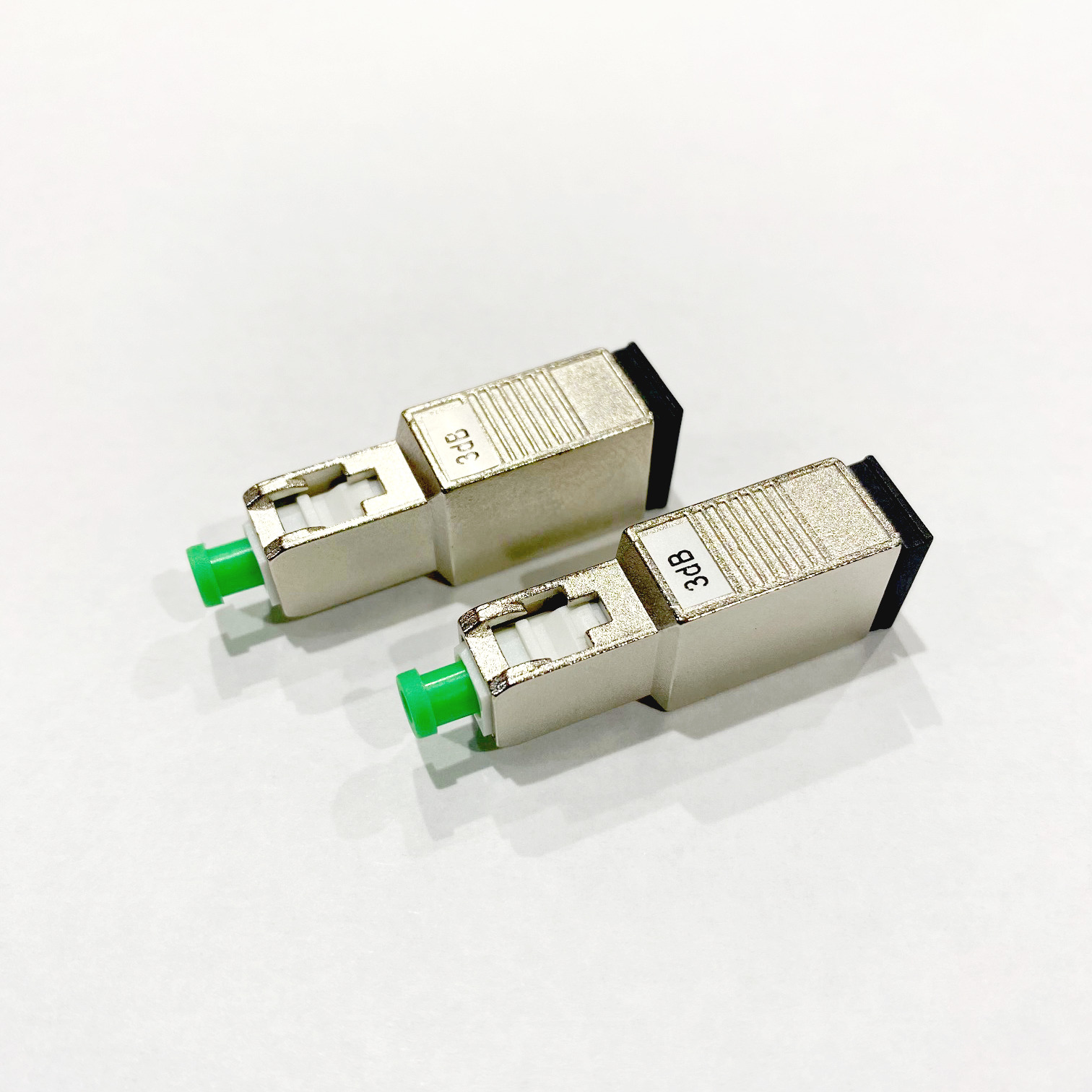 2 x SC/APC Fiber Optic Attenuator: 3dB [USA SELLER] 