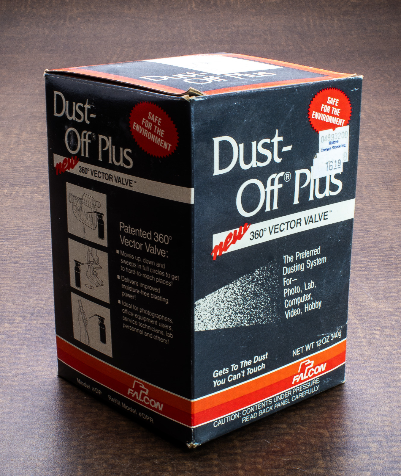 Vintage Dust Off Plus 360 Degrees Vector Valve NO AIR