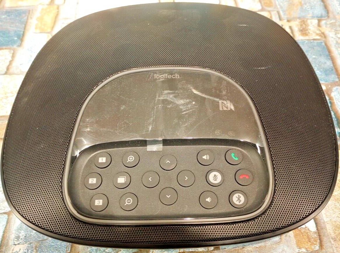 Logitech V-U0036 Telephone Speaker Conference Meeting Unit Only No Cables