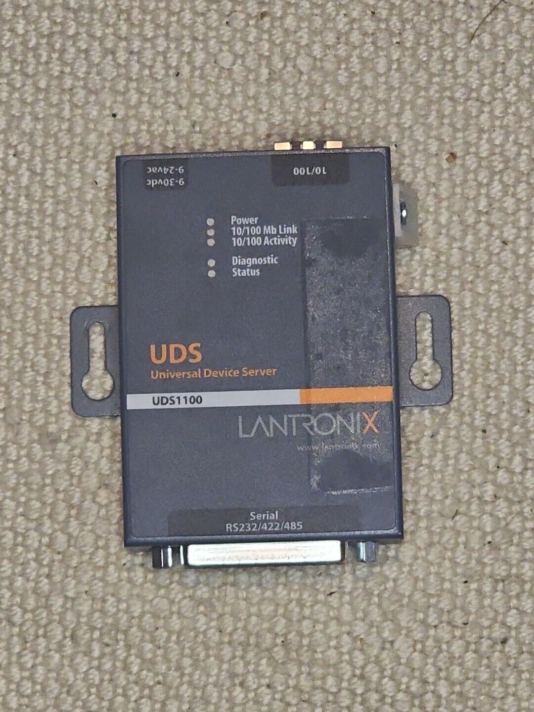 Lantronix UDS1100 Universal Device Server RS232/422/485 10/100