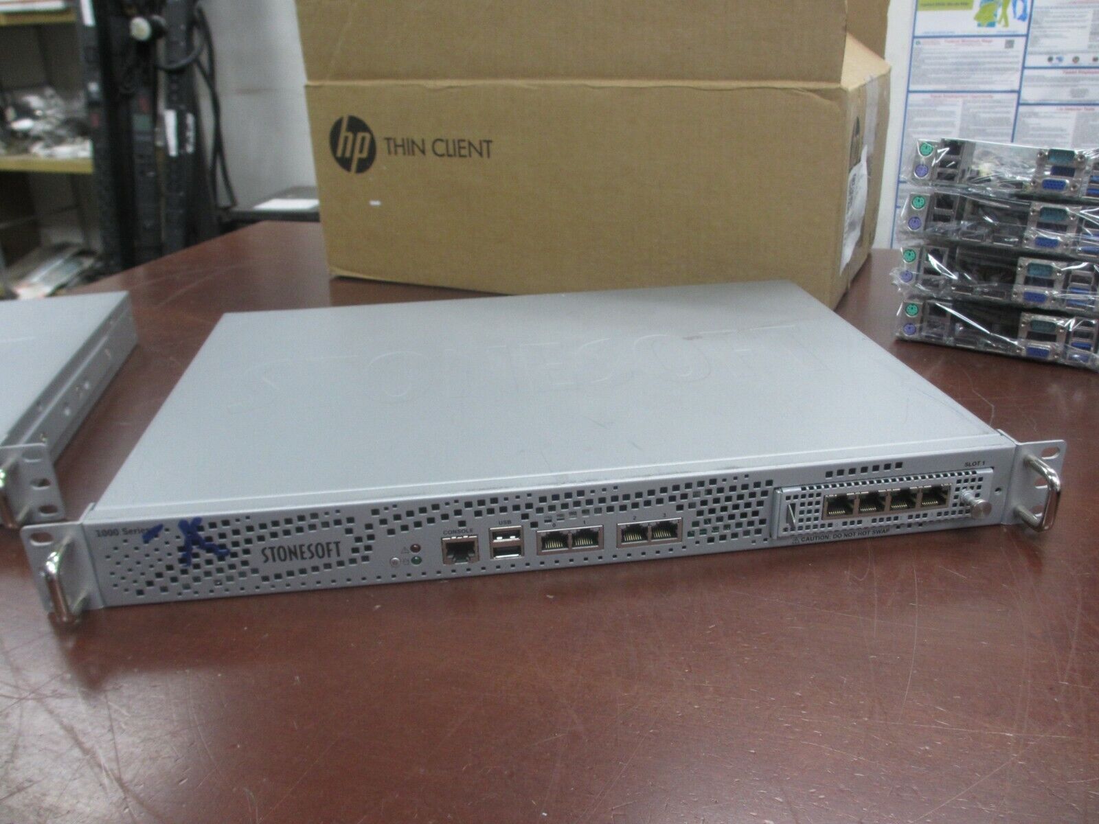 Stonesoft 1035-C1 1000 Series Firewall Security Appliance Model 1035 w/ GE4 Modu