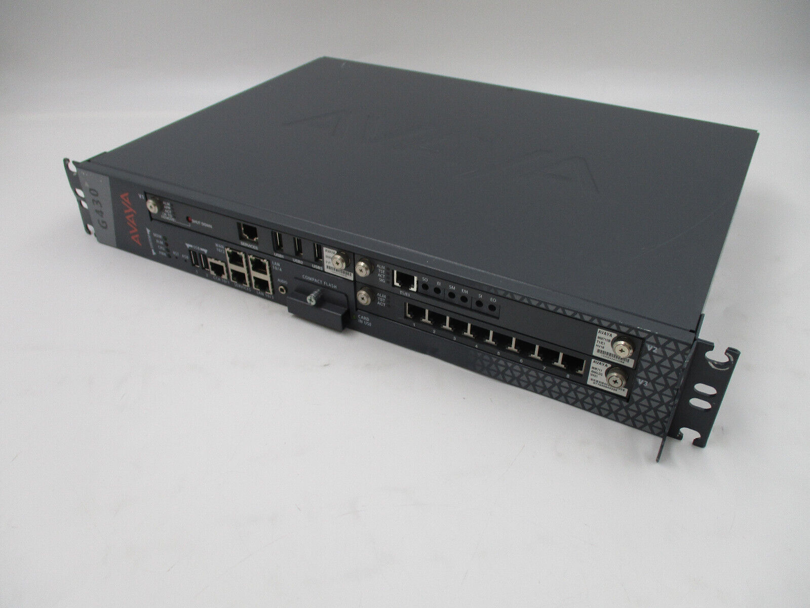 Genuine Avaya G430 Media Gateway w/ MM710B & MM711 Module P/N: 700476393 Tested