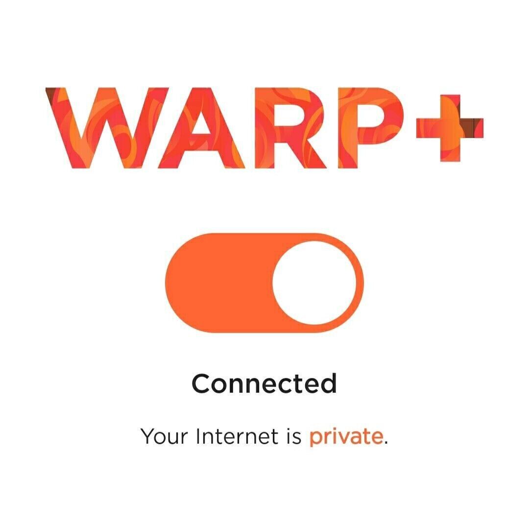 Cloudflare Warp+ 24000Tb Lifetime Key 5 Device VPN (Instant Delivery)