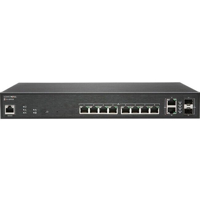 SonicWall Switch SWS12-10FPOE 02SSC2464