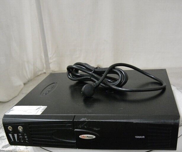 Cyberpower 1500AVR CPS1500AVR Uninterruptible Power Supply SEE NOTES