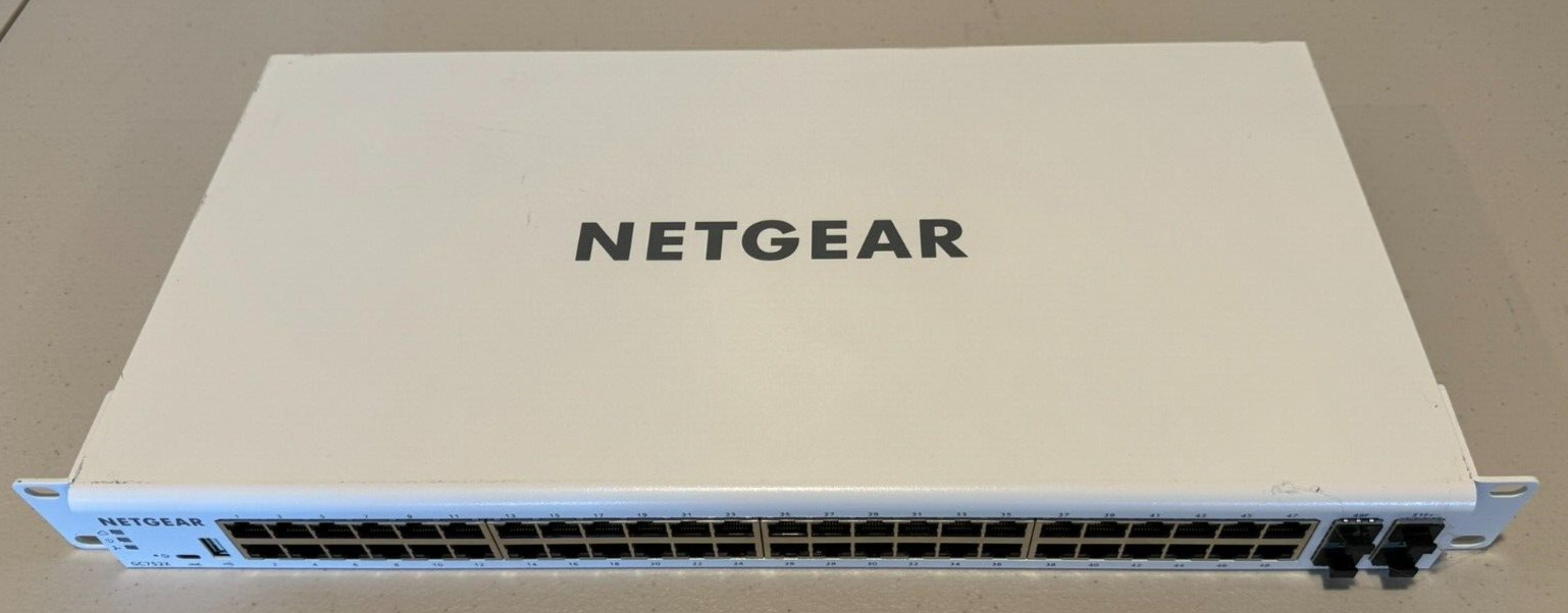 Netgear GC752X Managed Gigabit Switch
