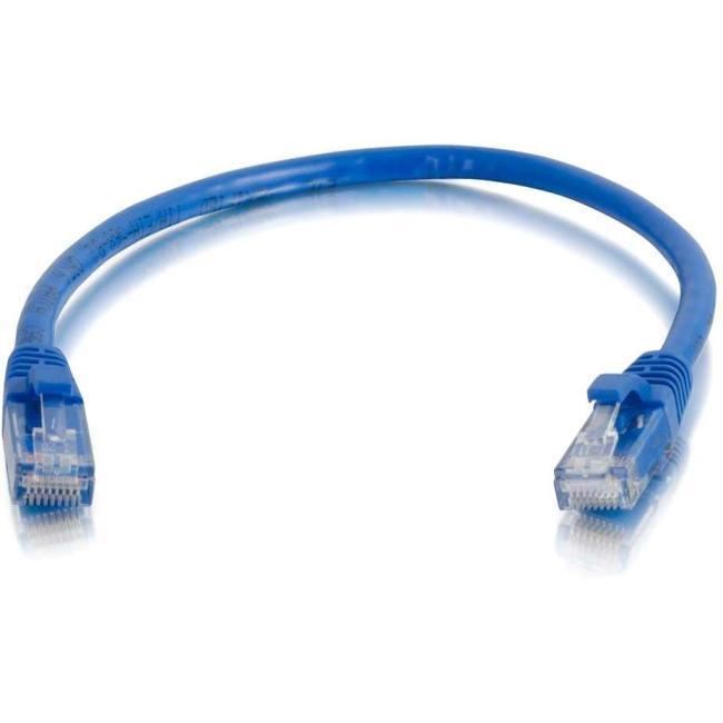 C2G 5ft Cat6 Ethernet Cable - 25 Pack - Snagless - 550 MHz - Blue