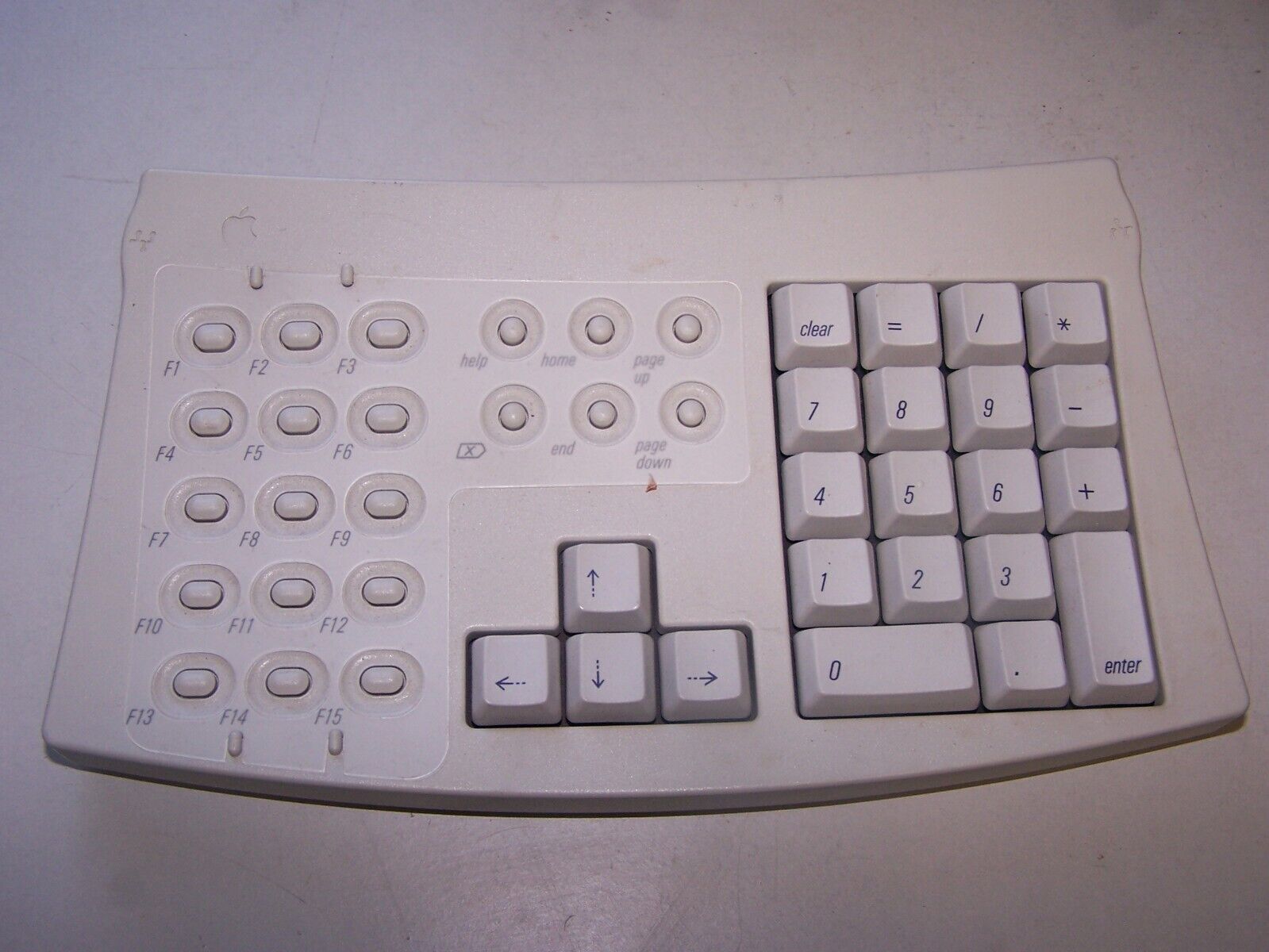 Apple Adjustable Keyboard Numeric keypad portion