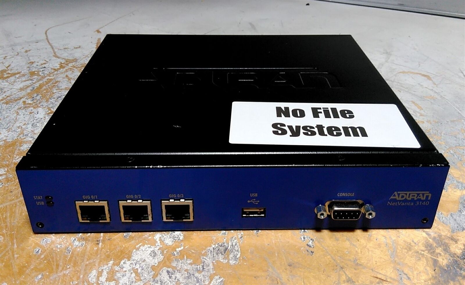 Adtran NetVanta 3140 RM 1700341F1 Router No File System