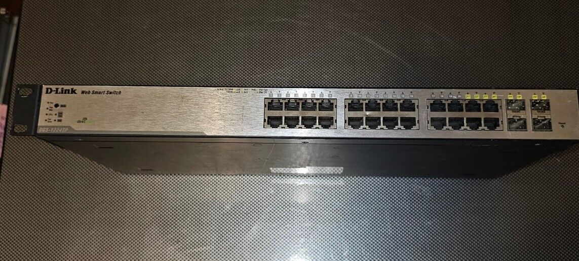 D-Link  Web Smart (DGS1224TP) 24-Ports External Switch Managed