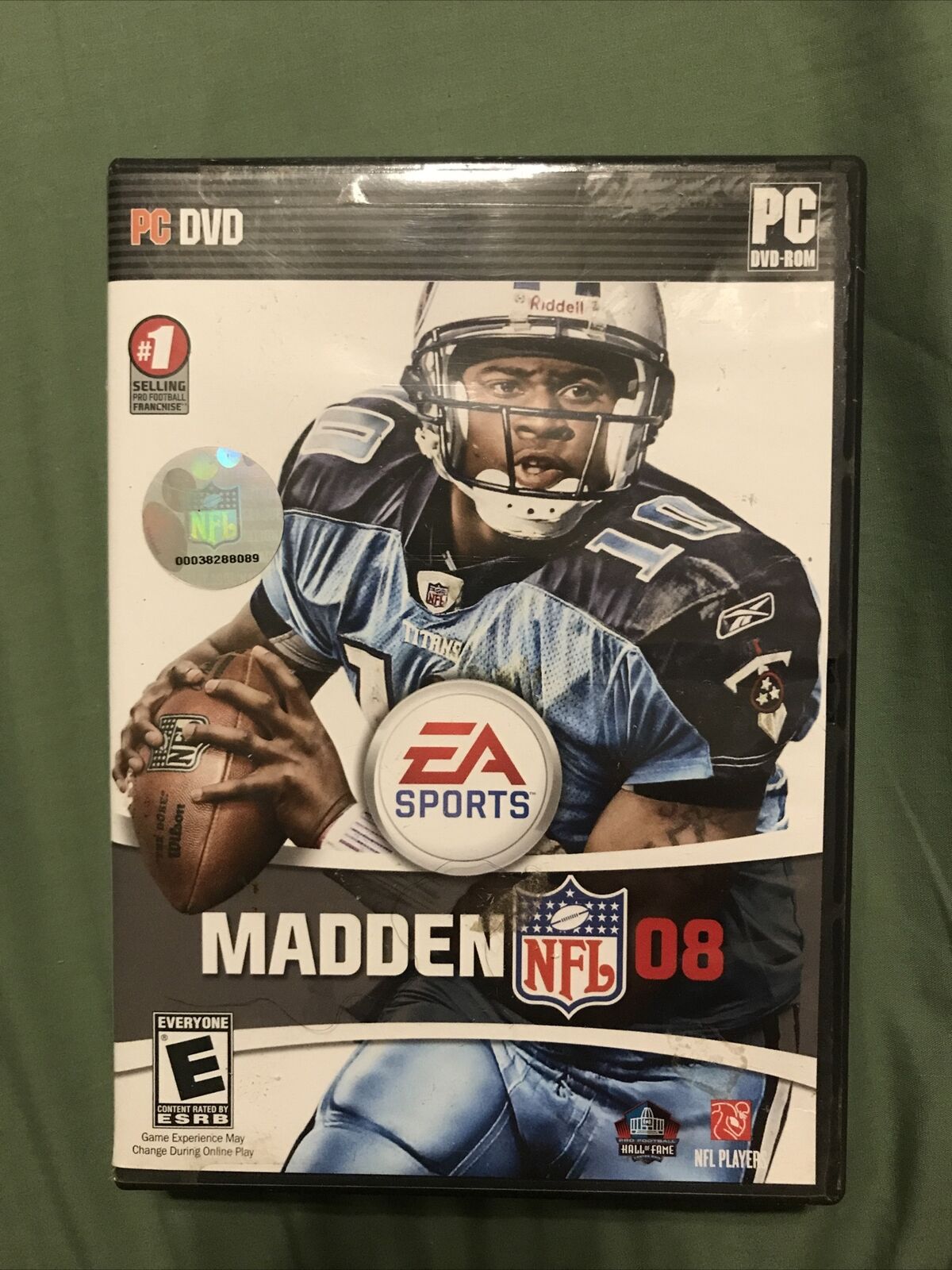 Madden NFL 08 PC DVD professional football league team players sports game 2008