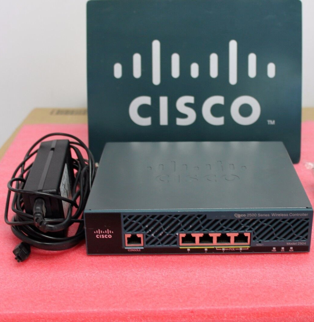 Cisco 2504 AIR-CT2504-5-K9 Cisco Wireless Controller AIR-CT2504-K9 wA/C 5AP LICN