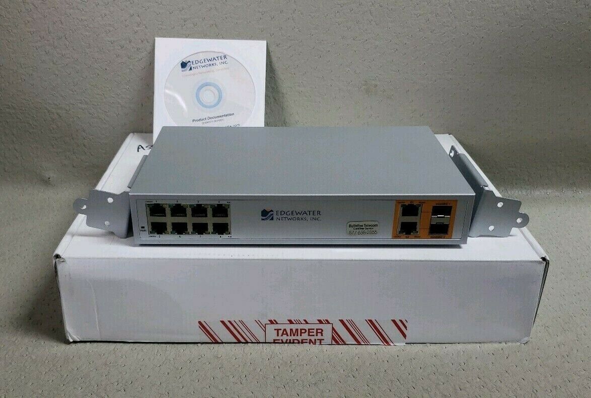 Edgewater Networks, EdgeConnect 800PoE, 120-800POE-01-A, 8-Port Switch #3437