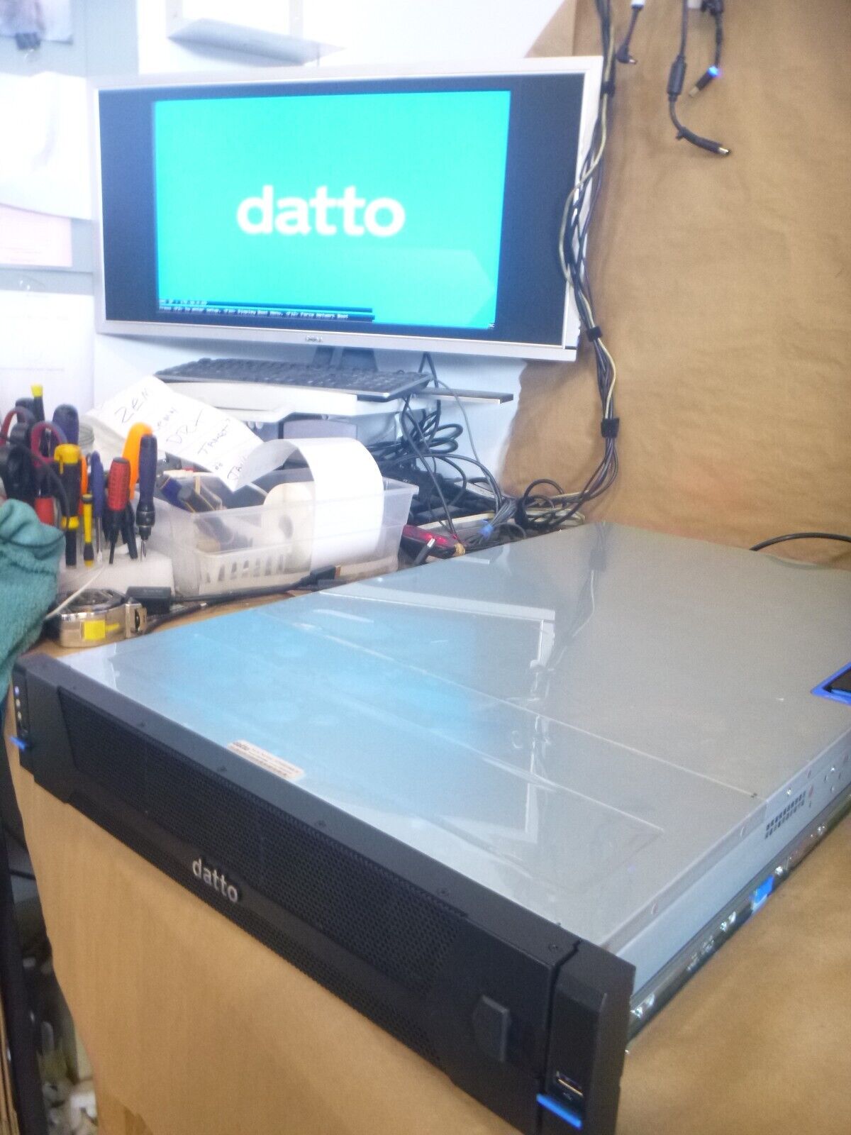 Datto Siris 3 S3-E12000 Xeon E5-2620 / 128GB / Network STORAGE Unit 2U NO DRIVES