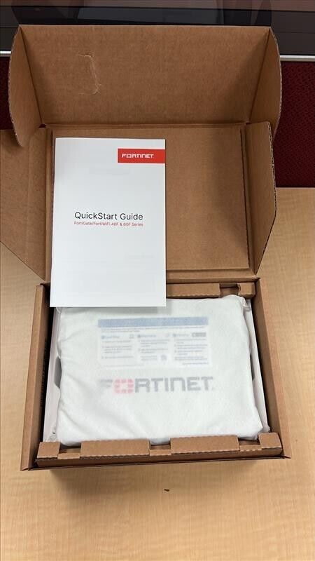 FORTINET FortiWiFi-40F Network Security Appliance Unregister(FWF-40F-A)-Open Box