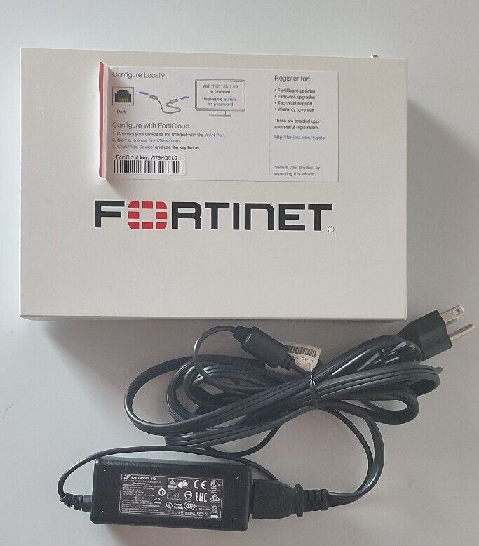 Fortinet Fortigate 60D FG-60D Firewall Security Appliance WORKS QTY Available