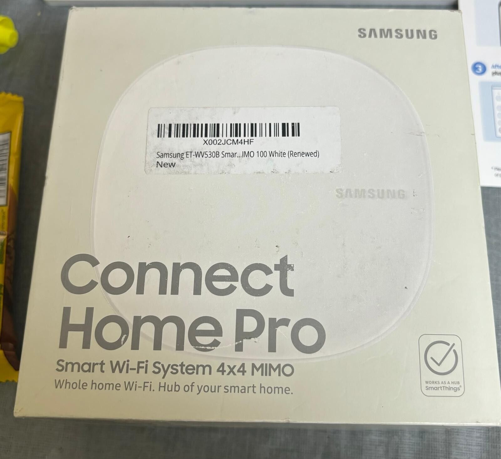 Samsung Connect Home Pro Smart Wi-Fi System 4x4 MIMO - ET-WV530BWEGUS OPEN BOX