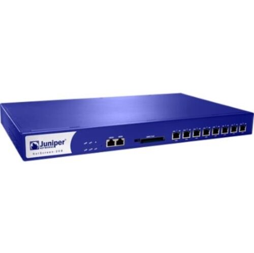 Juniper Netscreen NS-208-001 Advanced Firewall + VPN version 5.4 r28, 1YR Wty