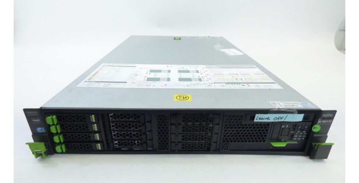 Fujitsu Primergy RX300 S8 6-Core E5-2630v2 32GB Ram 2x 300GB HDD 4-Bay Server