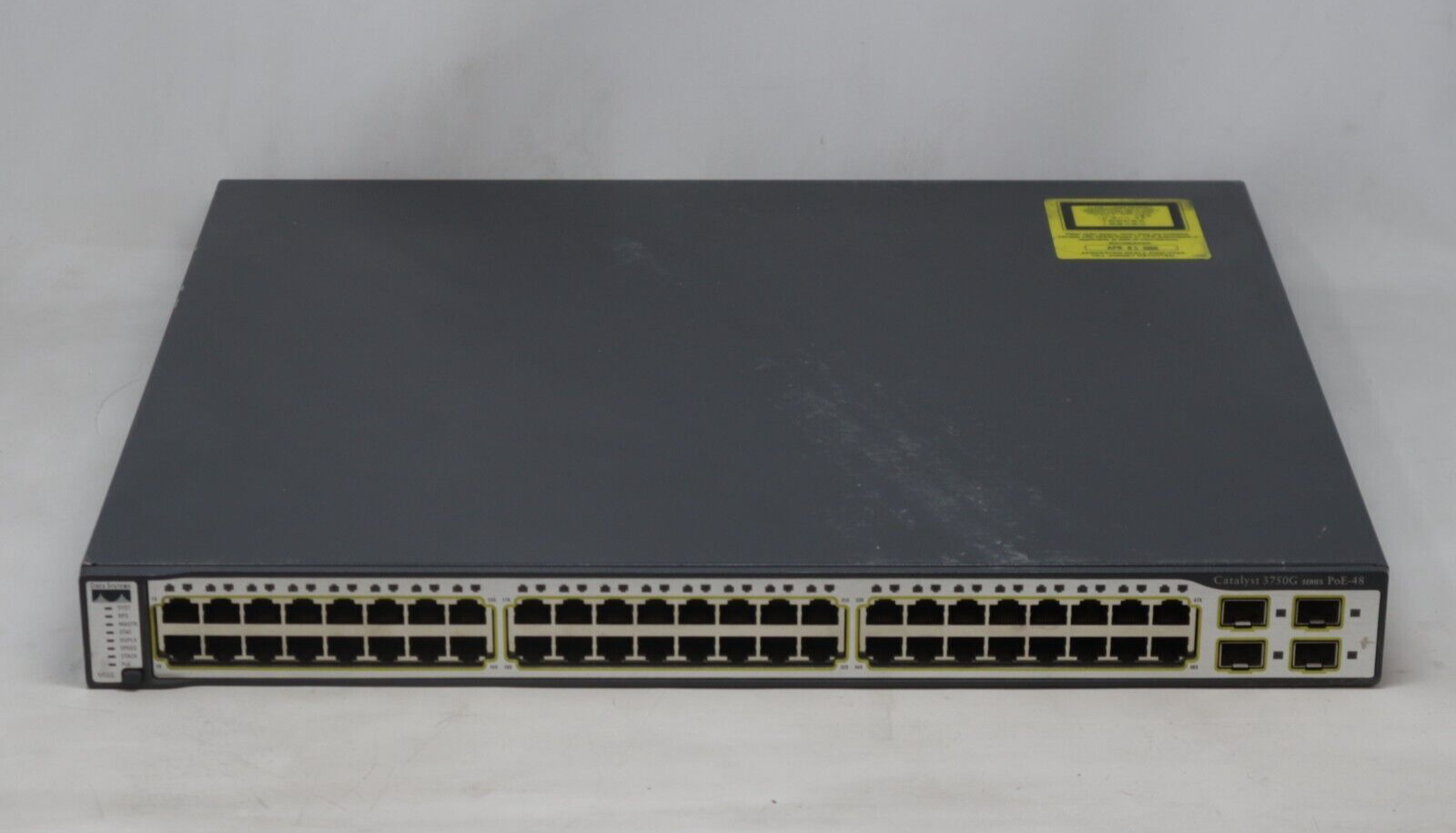 Cisco Catalyst WS-C3750G-48PS-E 48 Port GbE Gigabit Ethernet Switch Managed