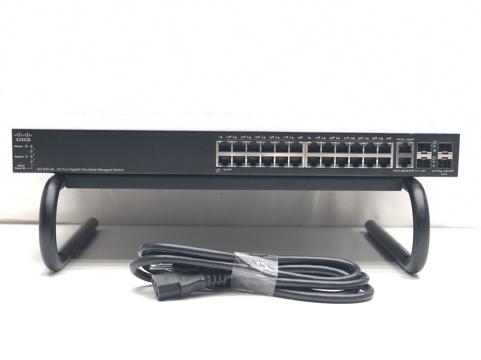 Cisco SG500-28 28 Port Gigabit Stackable Managed Switch