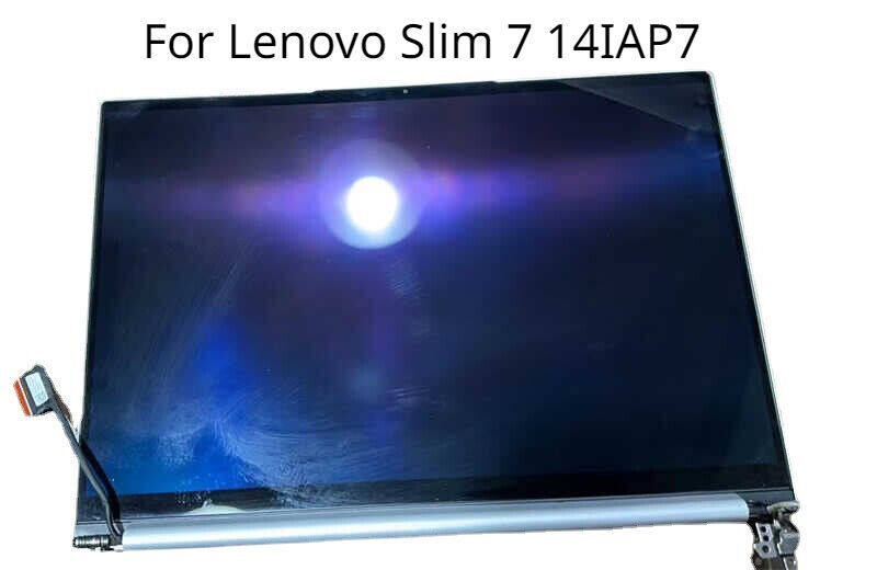 For Lenovo Slim 7 14IAP7 LCD Touch Screen Complete Assembly Silver 5D10S39798