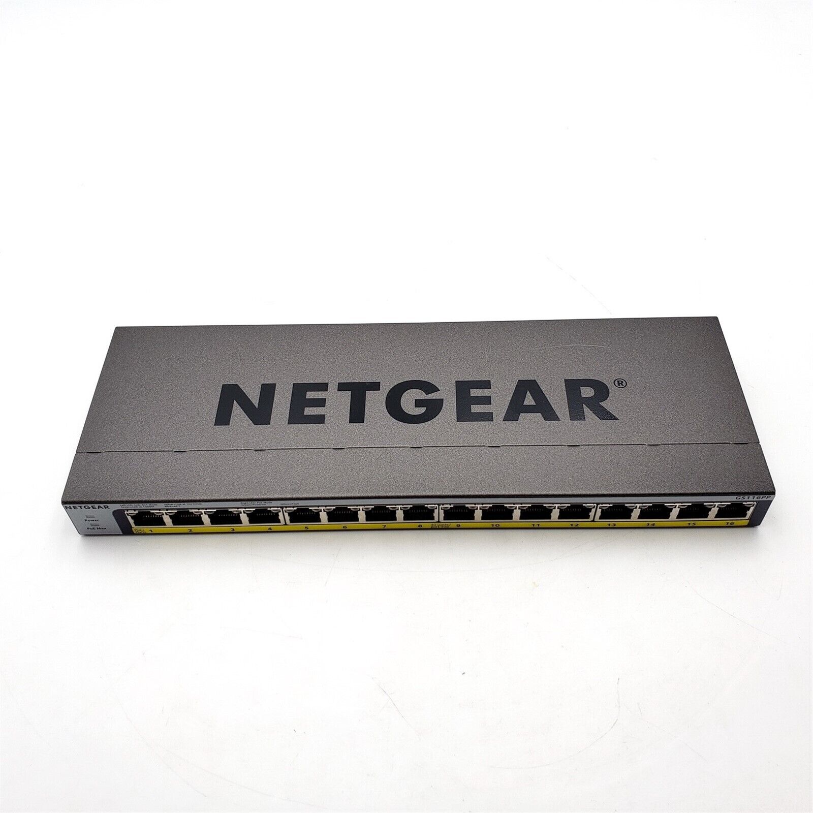 NETGEAR (GS116PP100NAS) 16-Ports Rack-Mountable Ethernet Switch