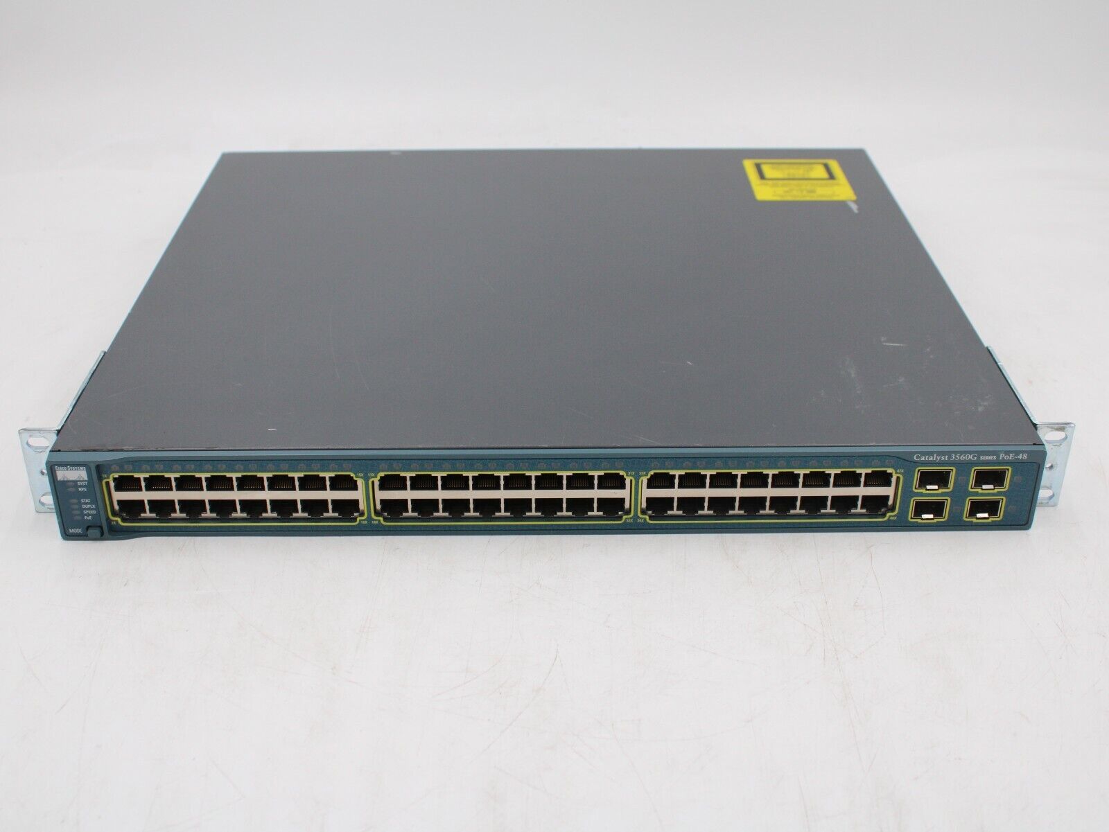 Cisco WS-C3560G-48PS-S V05 Catalyst 48-Port Gigabit Ethernet Network Switch PoE