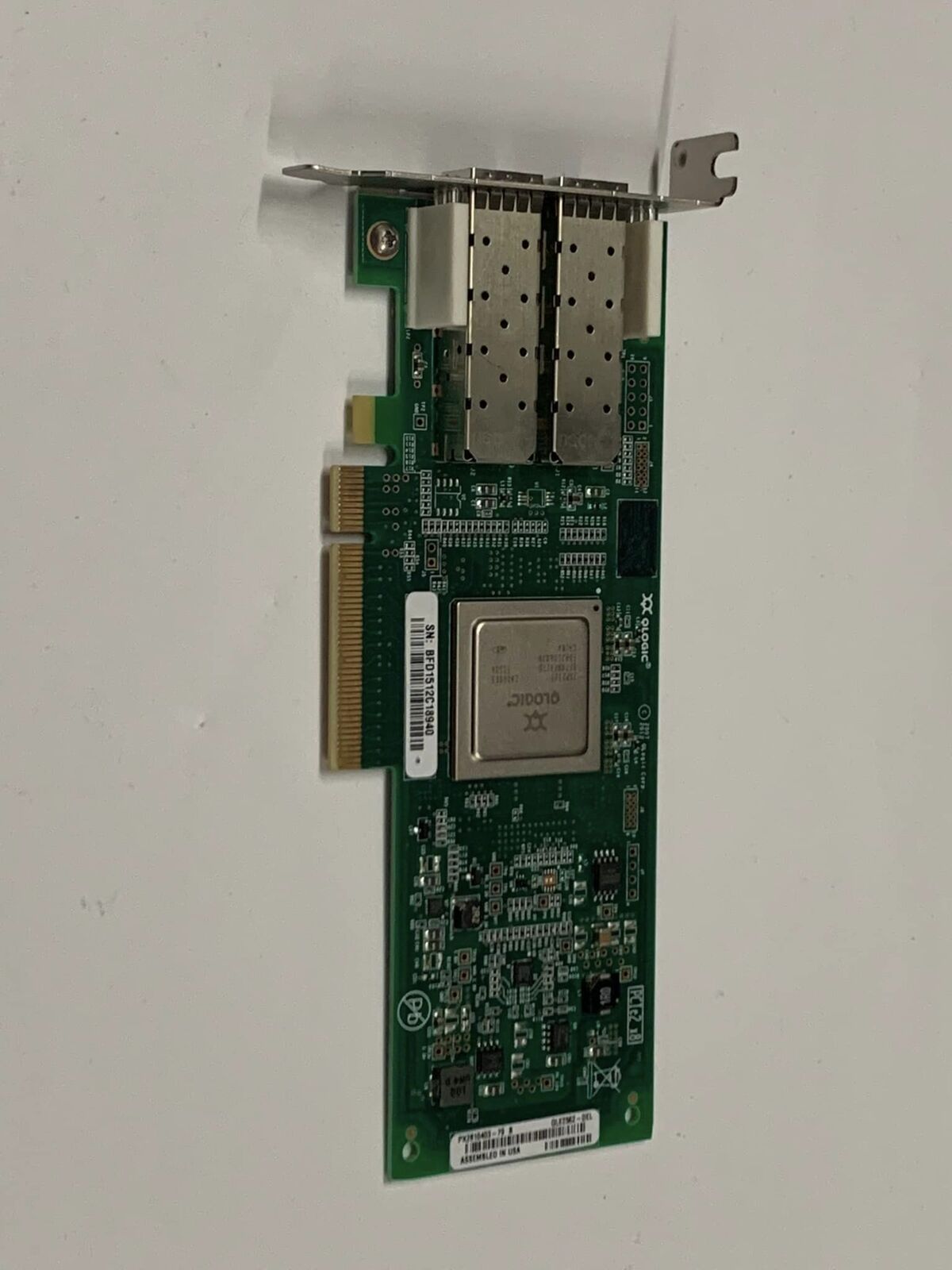 DELL MFP5T 8GB HBA Dual Port PCI-E QLE2562