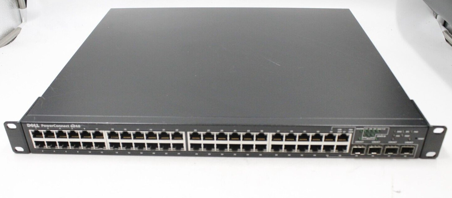 Dell PowerConnect 6248 48 Port Managed Gigabit Ethernet Switch