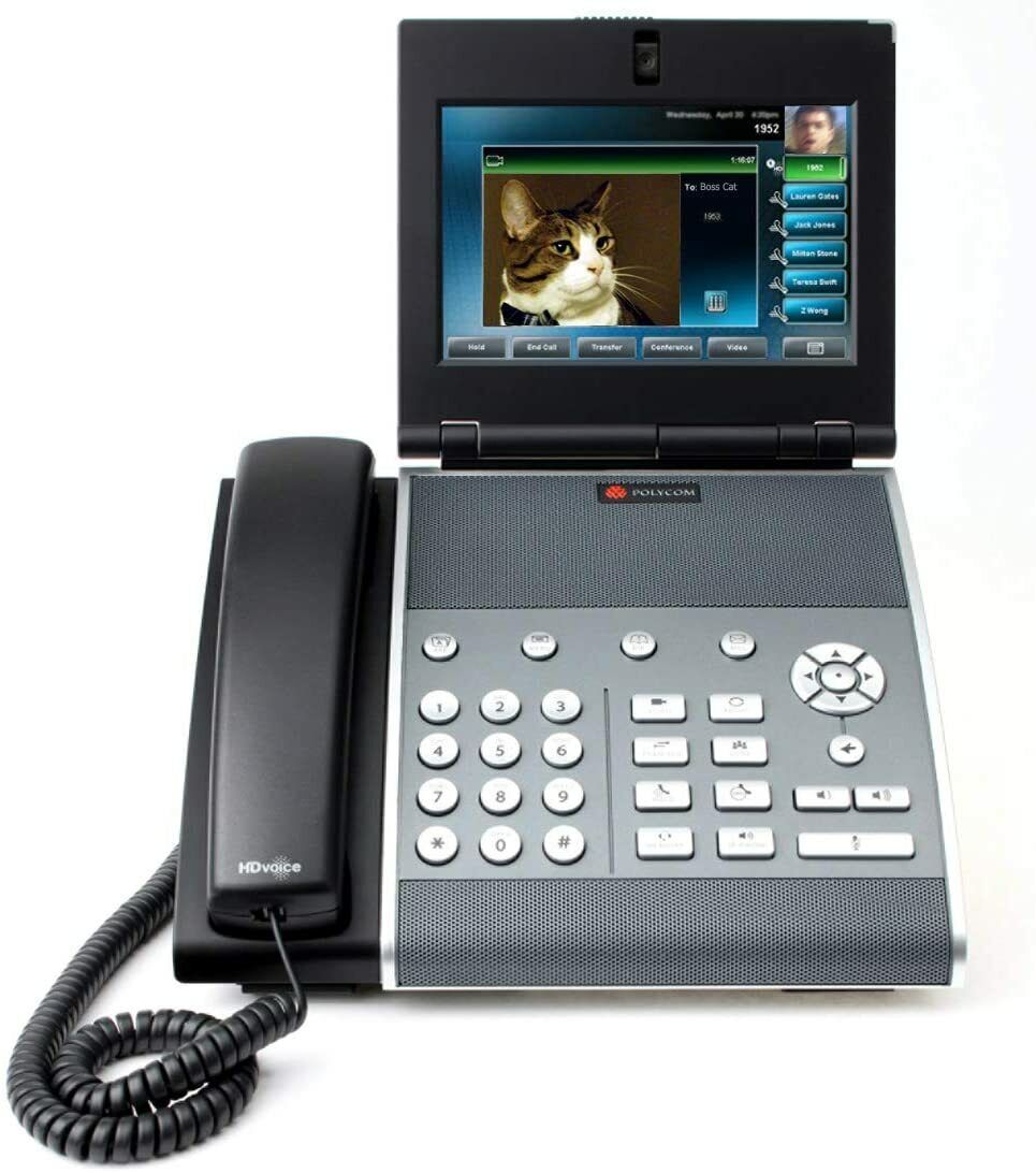 Polycom VVX 1500 Video Phone with  Power Supply