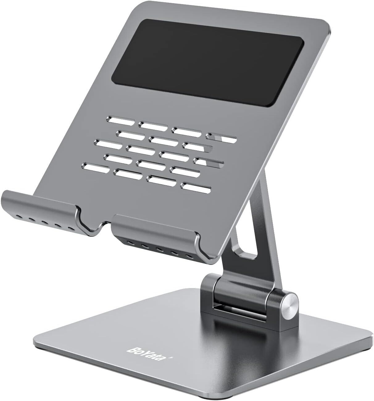 Tablet Stand Aluminum Adjustable Tablet Holder Foldable Desktop Stand iPad Mini