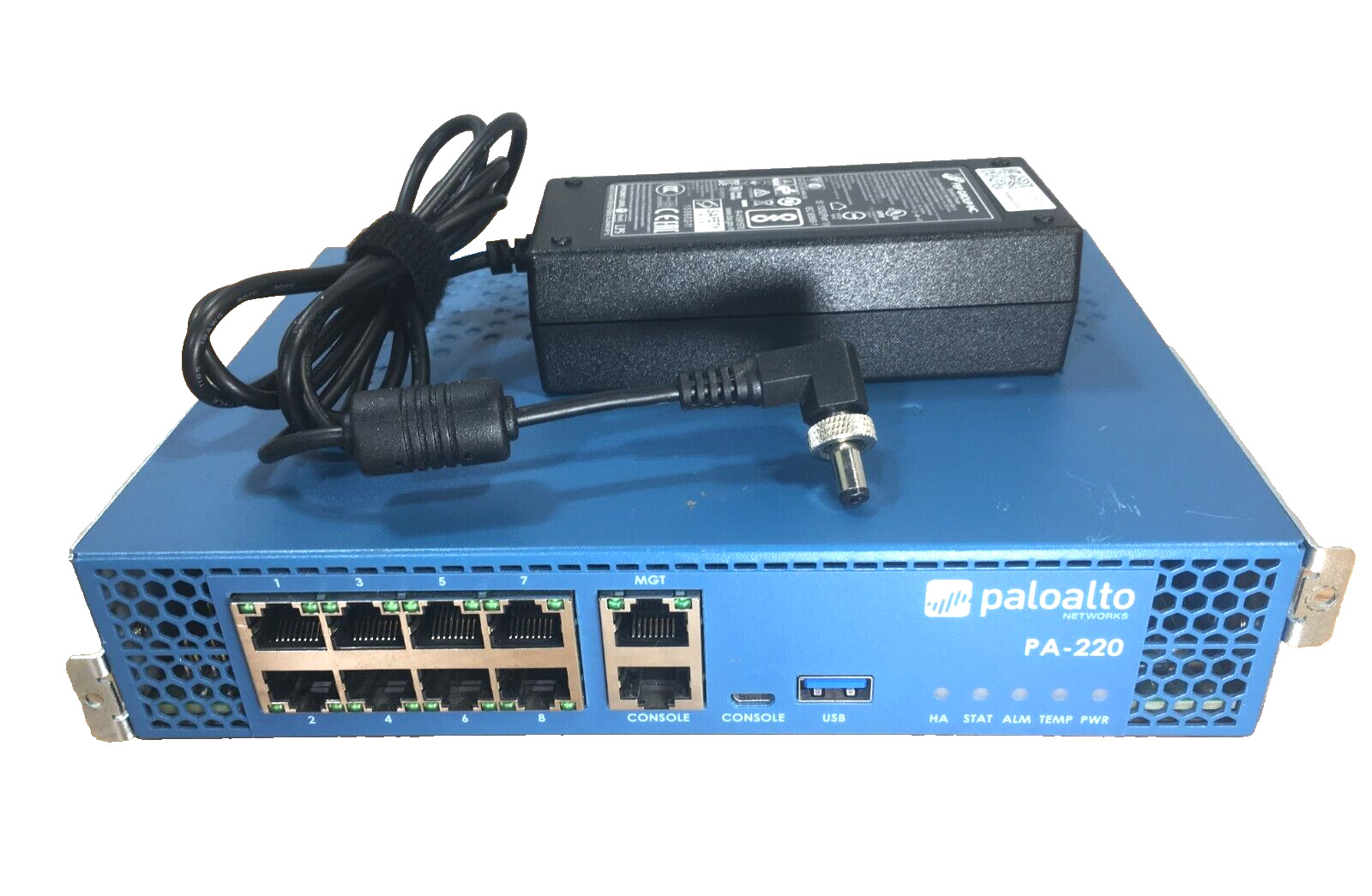 Palo Alto PA-220 Next-Gen Firewall 520-000309-00J w/ Power adapter
