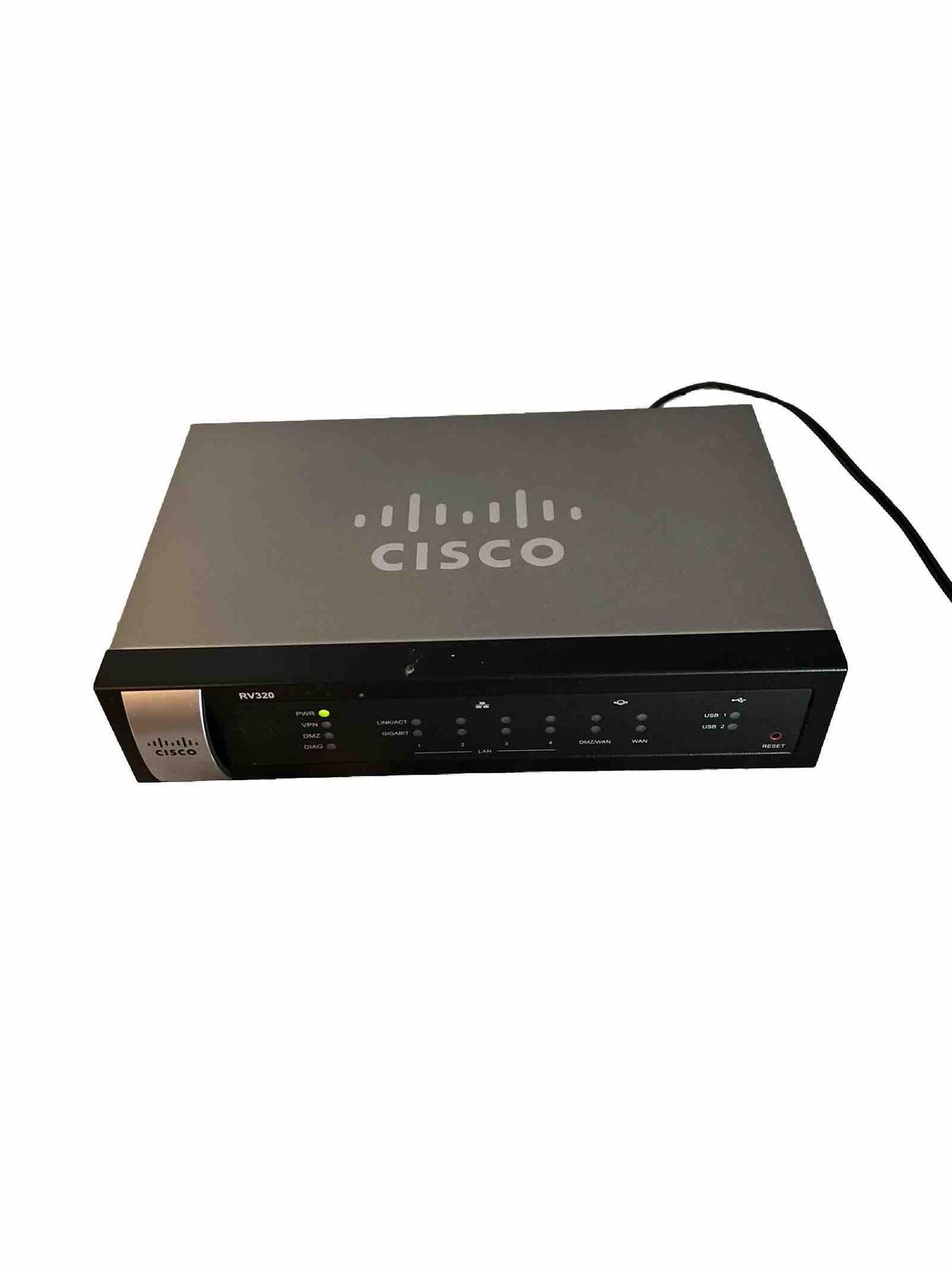 Cisco RV320 Dual Gigabit WAN VPN Router - Black