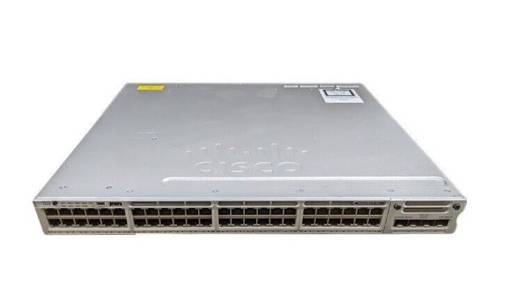 Cisco WS-C3850-48PW-S 48 Port Gigabit Ethernet PoE Managed Switch