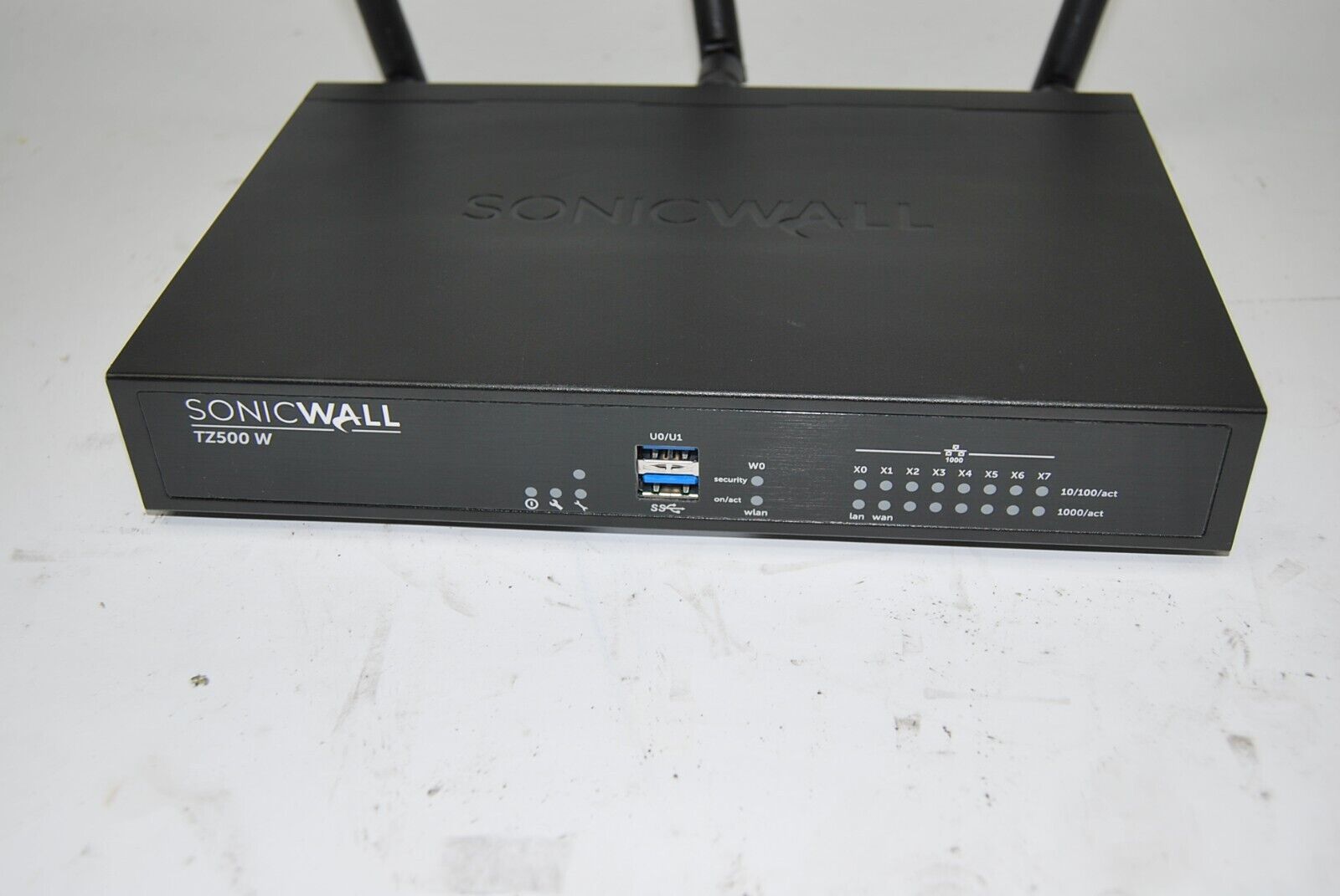 SONICWALL TZ500W FIREWALL TRANSFER PROTECTION **CLAIMED** T4-D11