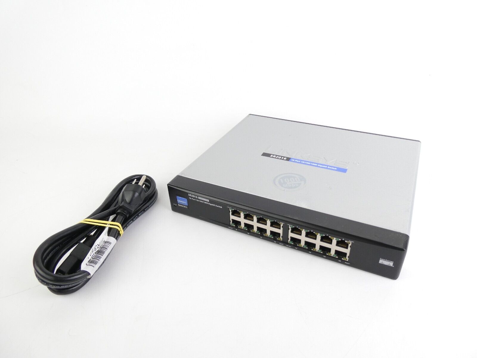 LinkSys SR2016 Business Series 16-Port 10/100/1000 Gigabit Ethernet Switch