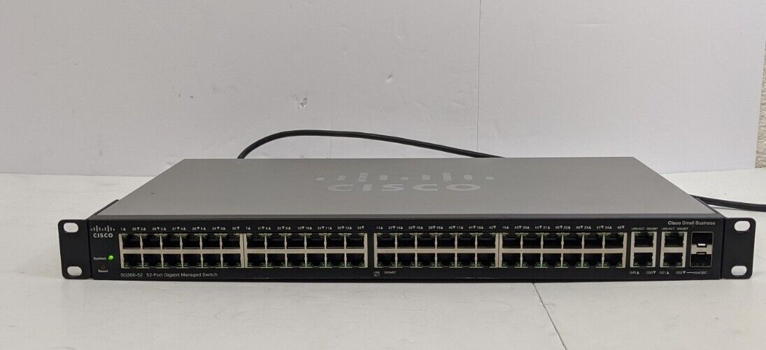 Cisco Small Business SG300-52P 52 Port Gigabit