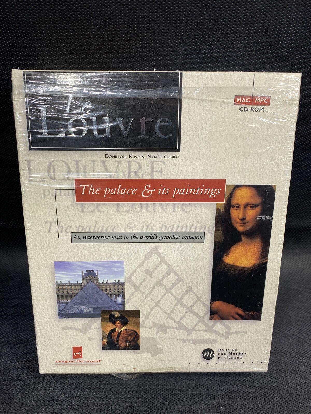 Le Louvre - The Palace And Its Paintings - CD-Rom - Mac or PC 1995 Excellent