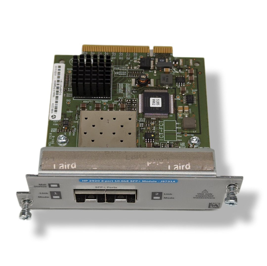 HP J9731A 2920 2-PORT 10GBASE-T SFP MODULE USED (3853)