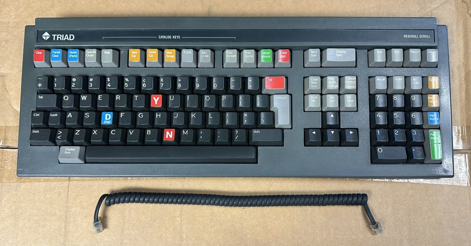 Vintage Triad Mechanical Keyboard  1013239-Great Condition