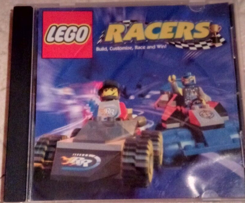 Lego Racers PC CD-ROM-Rare Vintage-SHIPS N 24 HOURS