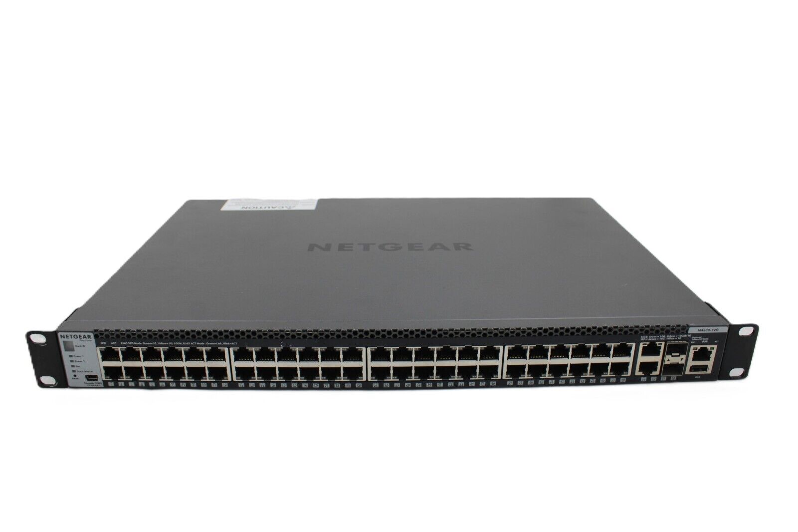 Netgear Prosafe M4300-52 GSM4352S 48-Port Stackable L3 Managed Ethernet Switch