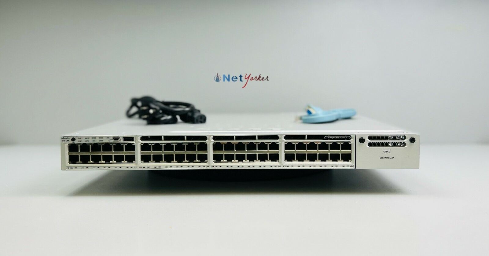 Cisco WS-C3850-48P-S 48 Port PoE Gigabit IP Base Switch - Same Day Shipping