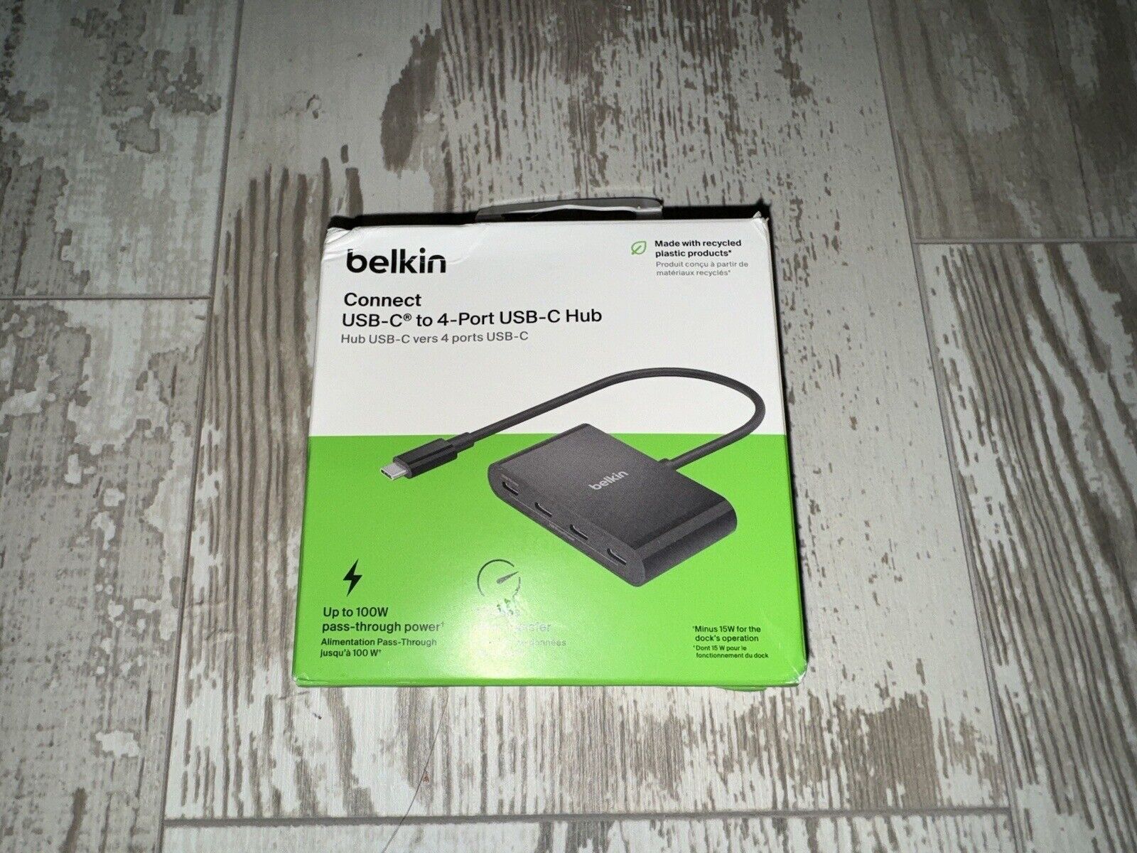 Belkin CONNECT USB-C to 4-Port USB-C Hub (AVC018) for MacBook,iPad,Chromebook,PC