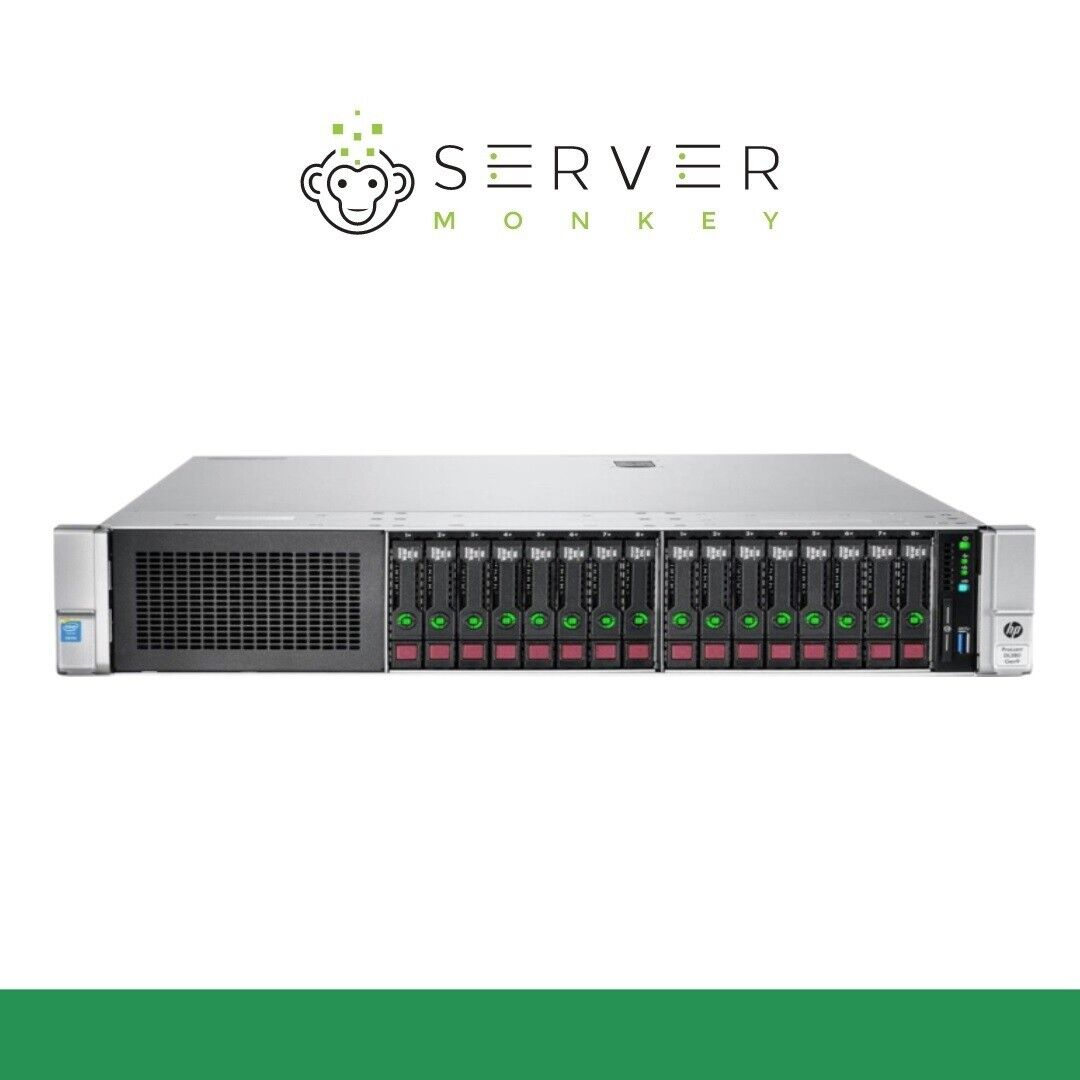HP Proliant DL380 G9 Server | 2x Xeon E5-2680V3 | 32GB | P440AR | 2x 300GB HDD