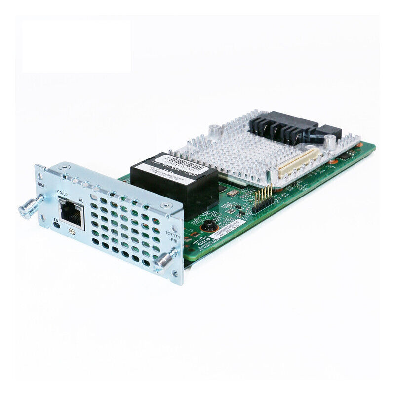 Cisco NIM-1CE1T1-PRI 1 Port Multiflex T1/E1 WAN Interface Card 1 Year Warranty